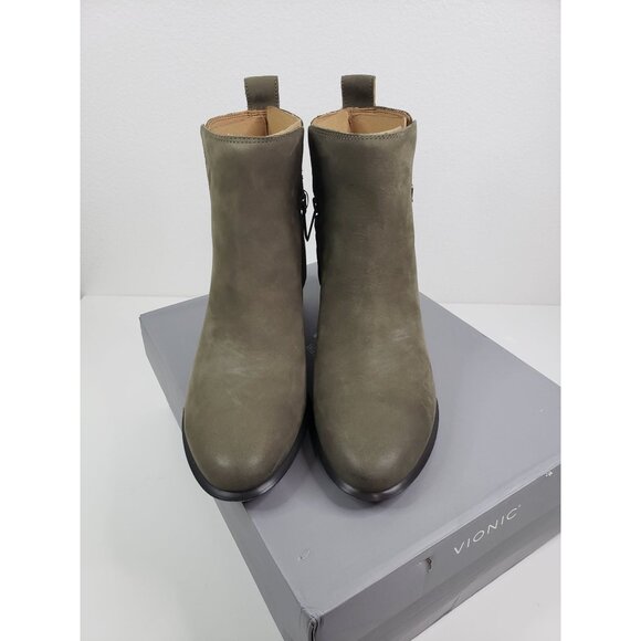 Vionic Women's Sienna Boots in Olive - Size 7 - Picture 3 of 9